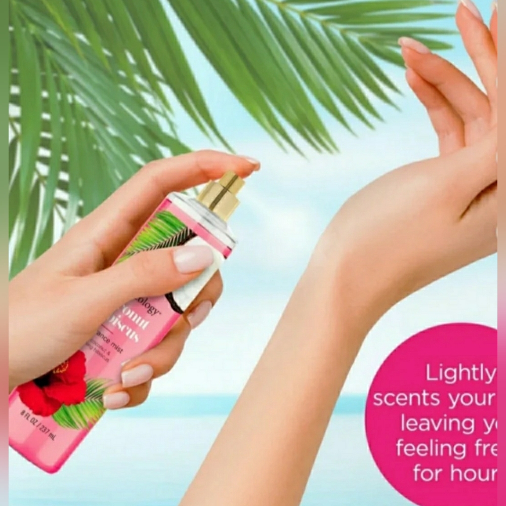 Bodycology COCONUT HIBISCUS Body Cream and Fragrance Mist (2 Pcs) - Picture 5 of 8